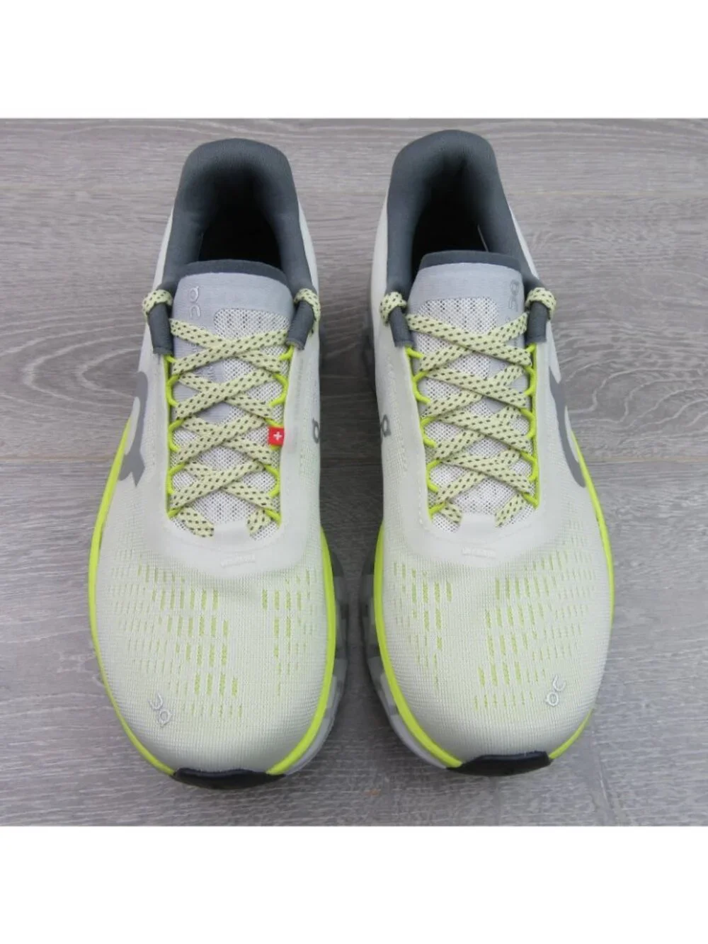 ON Cloudmonster 2 Running Shoes Womens Size 8 Ivory Lime NEW - Picture 6 of 15